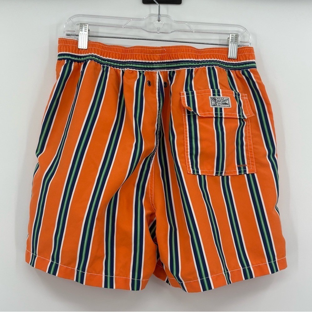 Polo Ralph Lauren striped swim trunks medium - Picture 2 of 4